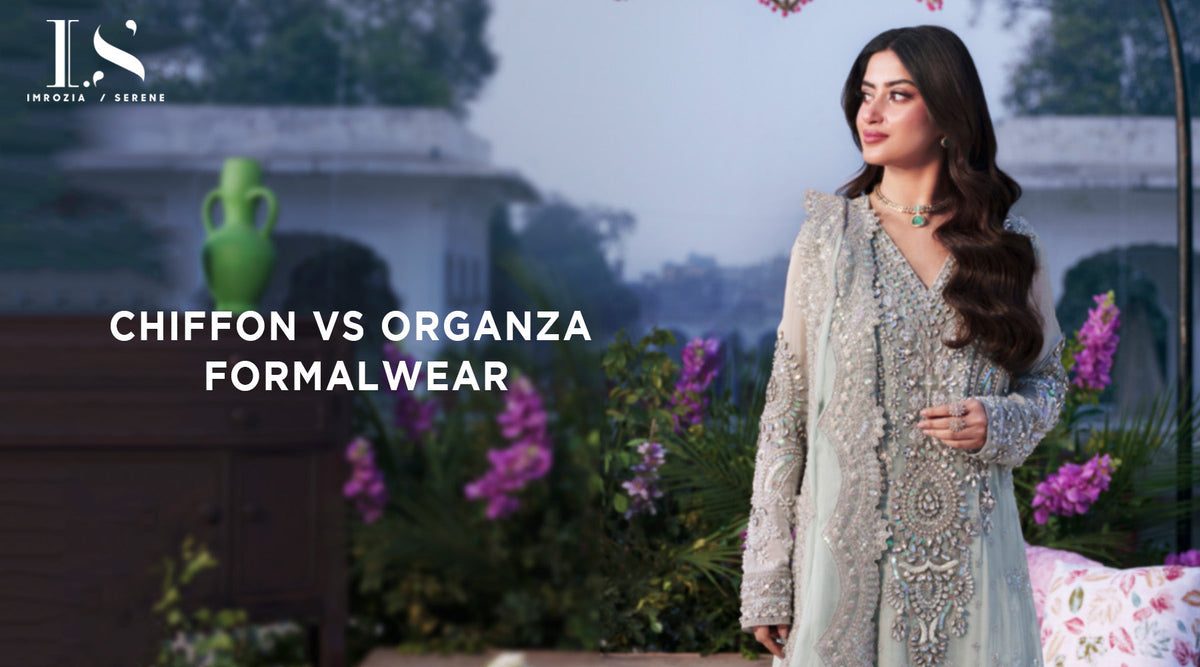 Chiffon vs Organza Formalwear